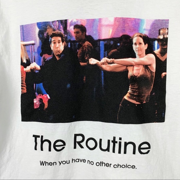 FRIENDS| TV Show Cropped Tee M New Monica Ross - Picture 2 of 7